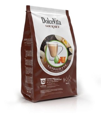 Dolce Vita Vaniglietta Capsules compatible with systems Nespresso®