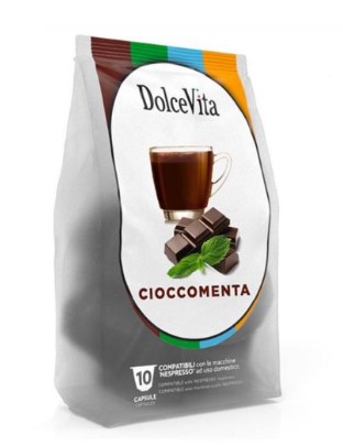 10 Capsule DolceVita Cioccomenta – Compatibile Nespresso