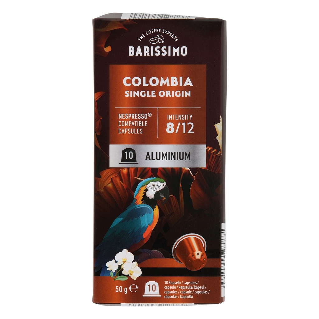 BARISSIMO Alu Kaffeekapseln Single Origin Colombia