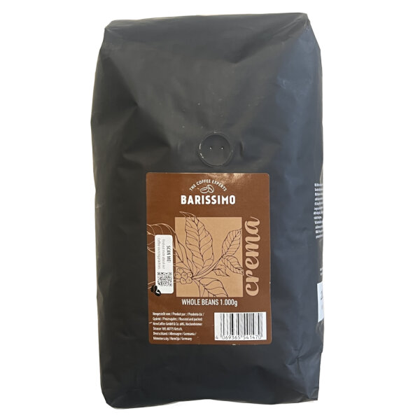 BARISSIMO Coffee Beans Caffe Crema 1kg