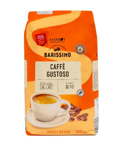 BARISSIMO Coffee Beans Caffe Gustoso 1kg