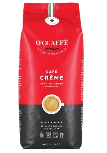 Coffee beans O'CCaffe Cafee Crema 1 kg
