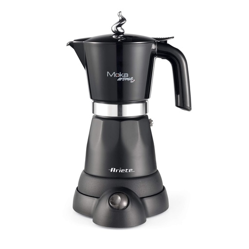 Ariete Electric Moka Pot Machine 6/4 cups