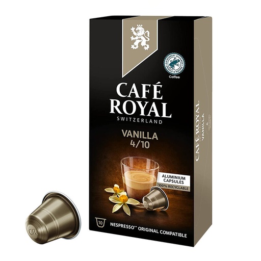 Vanilla Cafe royal aromatized capsules for nepresso int:4