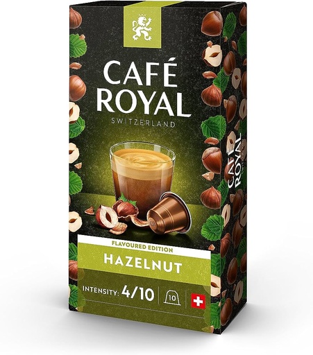 Hazelnut Cafe royal aromatized capsules for nespresso int:4