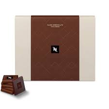 Nespresso Dark Chocolate box %70 cocoa