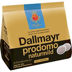 Dallmayr Prodomo Naturmild Senseo Coffee Pads, 16 pads