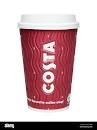 Costa Coffee Original100% Coffee Mug Hot Drinks Red 500ml