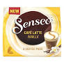 senseo cafe latte 8 pads 92g