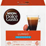 Dolce Gusto Coffee Capsules,Lungo,Decaffeinato, 16 capsules