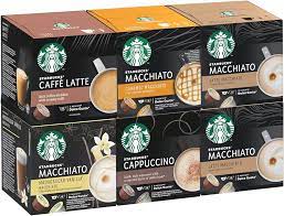 Starbucks Caffe Latte, Dolce Gusto Coffee Capsules, 12 capsules