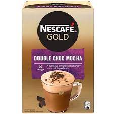 Nescafe Gold Double Choc Mocha instant coffee 8 sticks