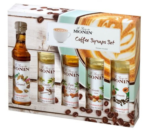 COFFEE SYRUP SET 5X50ML