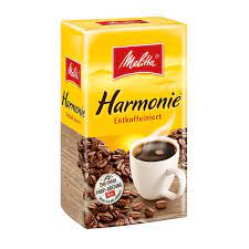 Melitta Harmonie decaffeinated 500 grams of ground coffee