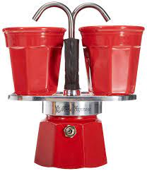 Bialetti SET MINI EXPRESS, 2 cups,Red