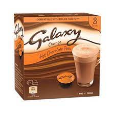 Galaxy Hot Chocolate Capsules Orange - 8 Cups