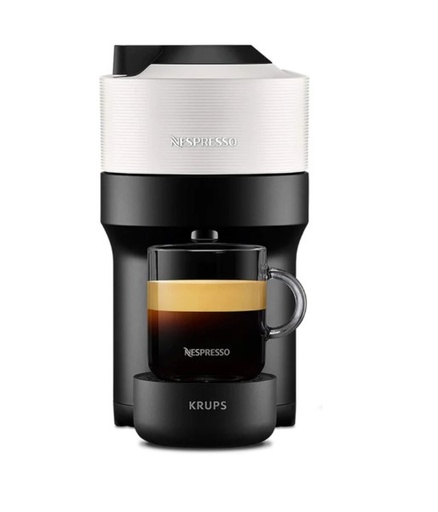 NESPRESSO VERTUO POP - COFFEE MACHINE BY KRUPS - COCONUT WHITE‏