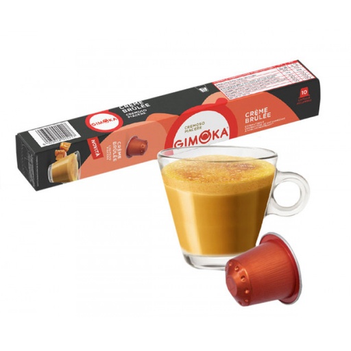 Gimoka 10 Caps Nespresso Crème Brulèe