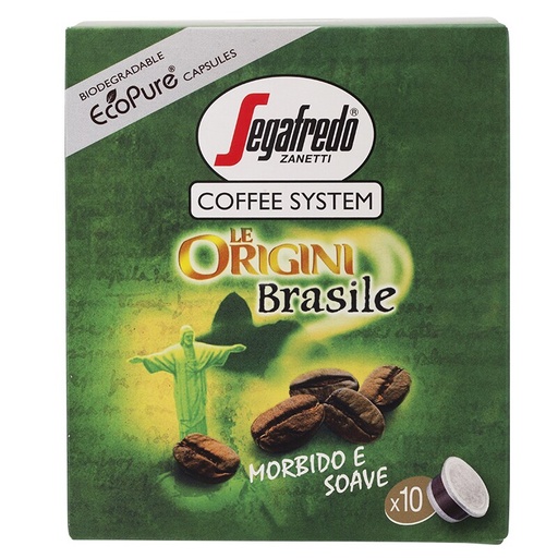 Segafredo Brasil Capsule  Pack 10pcs