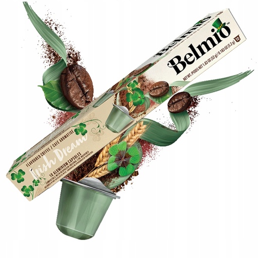 BELMIO NESPRESSO Irish Cream Espresso 10 Capsules