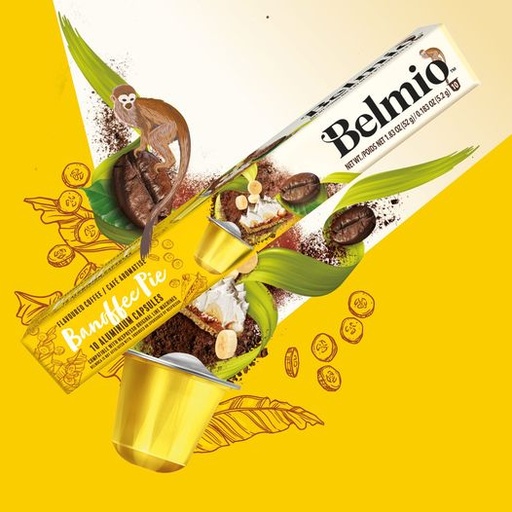 Coffee capsules Belmio Banoffee Pie, 10 pcs.