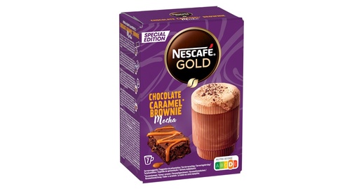 Nescafé Gold 148g Chocolate Brownie Caramel