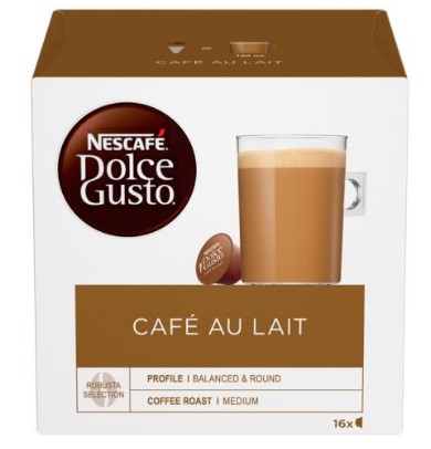 Nescafe Dolce Gusto Café Au Lait Coffeecapsues