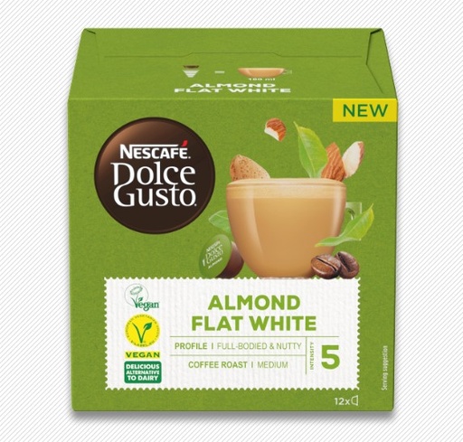 Nescafe Dolce Gusto Plant-based Latte Almond Coffee Pods