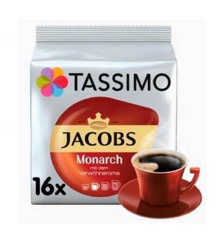 Jacobs monarch tassimo capsules 16pcs cup:M