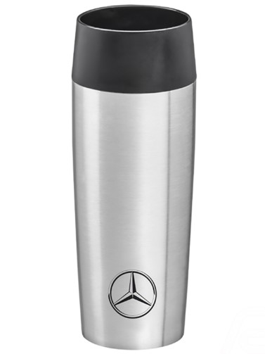 Mercedes thermos Emsa insulated cup steel silver Mercedes-Benz