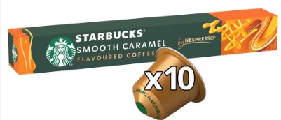 Starbucks® Caramel by Nespresso®capsules