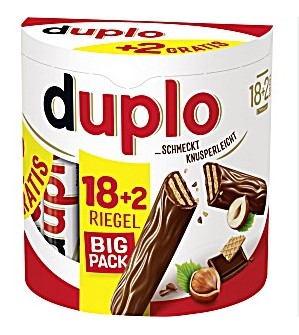 Ferrero Duplo Big Pack 18+2 Riegel