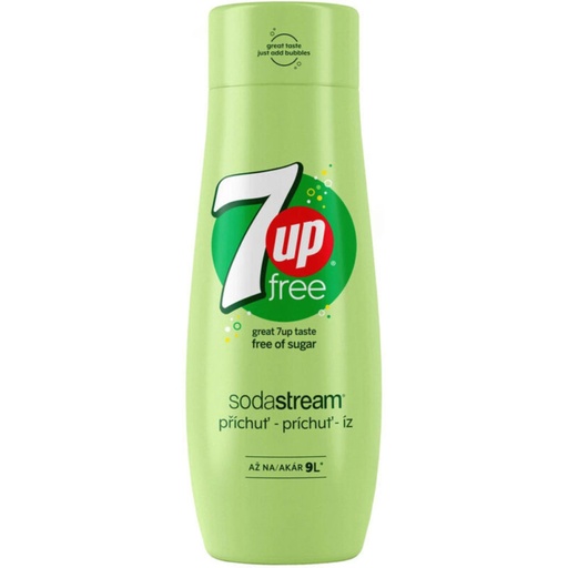 SODASTREAM Syrup 7up free 440ML