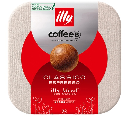 Illy - CoffeeB - classico Espresso - 9 coffee balls