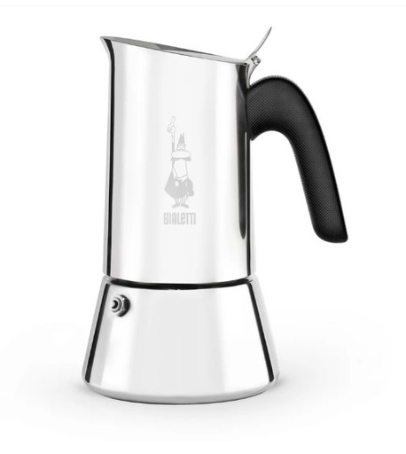 BIALETTI Moka Pot Venus Stovetop 6 Cups (Stainless Steel)