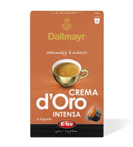 Dallmayr Crema d'Oro Kaffeekapseln- k-fee