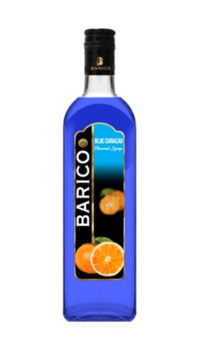 Barico Blue Curacao Flavored Syrup-1L