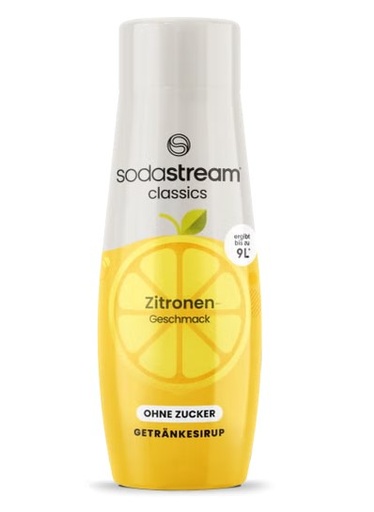 Sodastream Sugar-Free Lemon Syrup, 440 ml