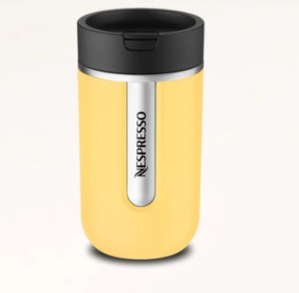 Nespresso Nomad Travel Mug Sun Yellow 300ml
